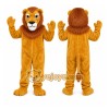 Orange Lion Mascot Costume