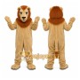 Tan Lion Mascot Costume