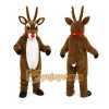 Brown Reindeer Mascot Costume Brown Reindeer Mascot Costume