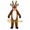Brown Reindeer Mascot Costume Brown Reindeer Mascot Costume