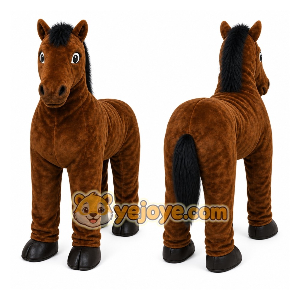 Brown Horse Mascot Costume