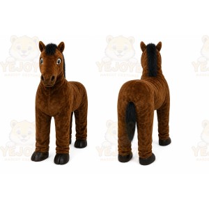 Brown Horse Mascot Costume