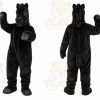 Black Horse Mascot Costume