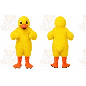 Yellow Duck Mascot Costume
