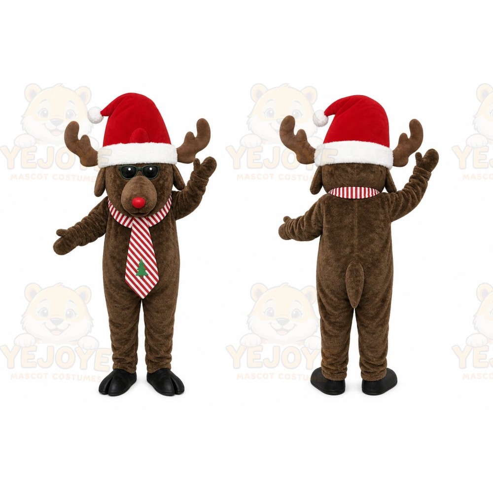 Christmas Reindeer Mascot Costume