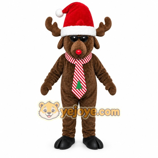 Christmas Reindeer Mascot Costume