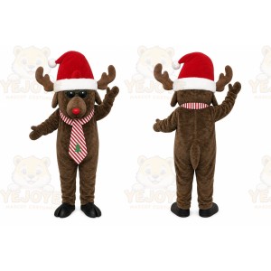 Christmas Reindeer Mascot Costume