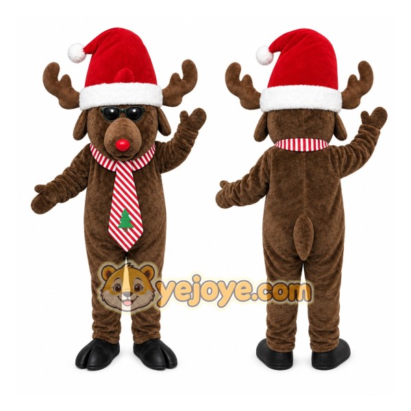 Christmas Reindeer Mascot Costume
