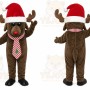 Christmas Reindeer Mascot Costume