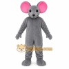 Gray Mouse Mascot Costume Gray Mouse Mascot Costume