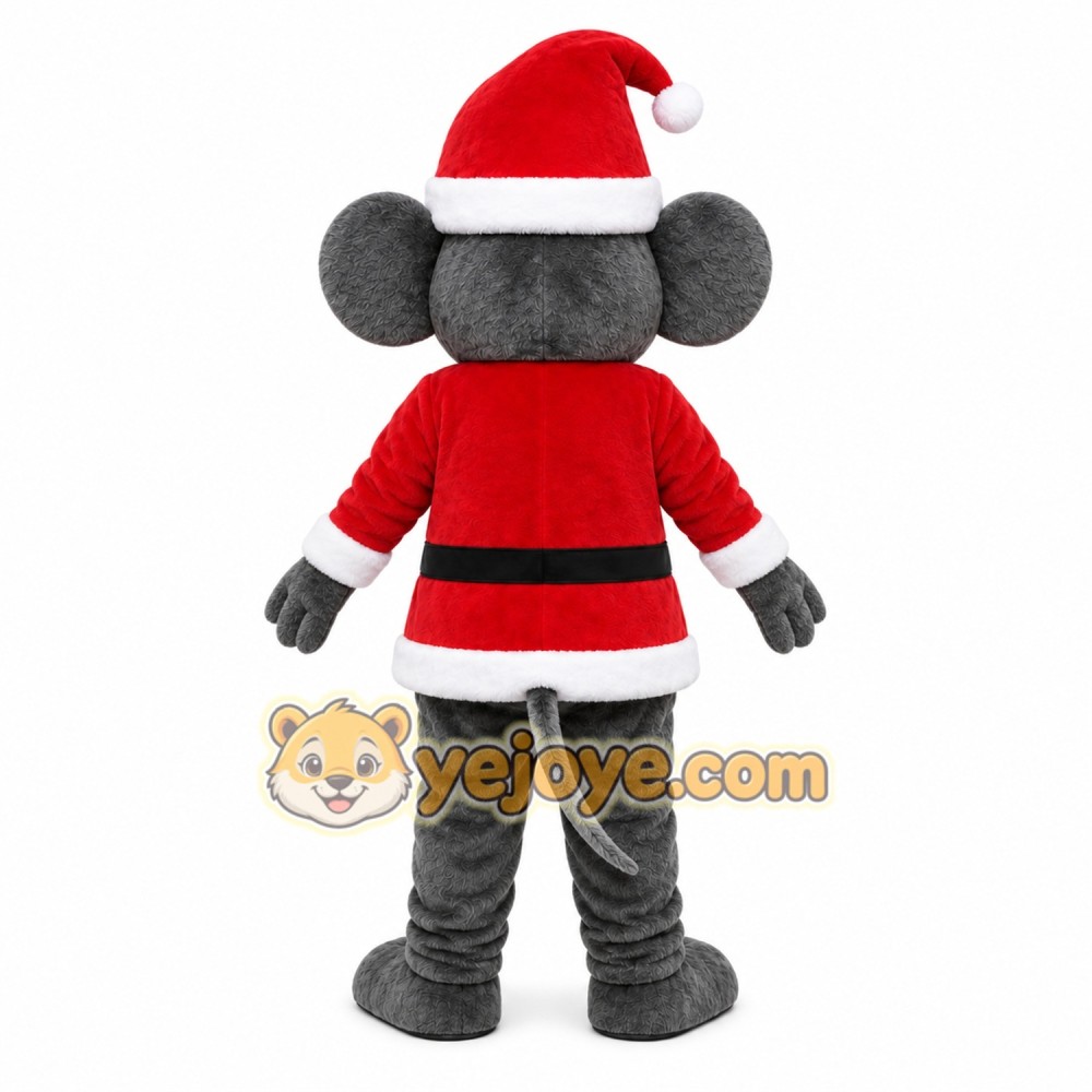 Santa Mouse Mascot Costume Santa Mouse Mascot Costume