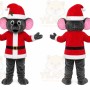 Santa Mouse Mascot Costume