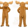 Tan Deer Mascot Costume