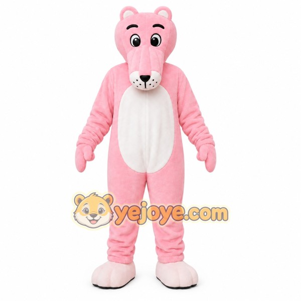Pink Panther Mascot Costume