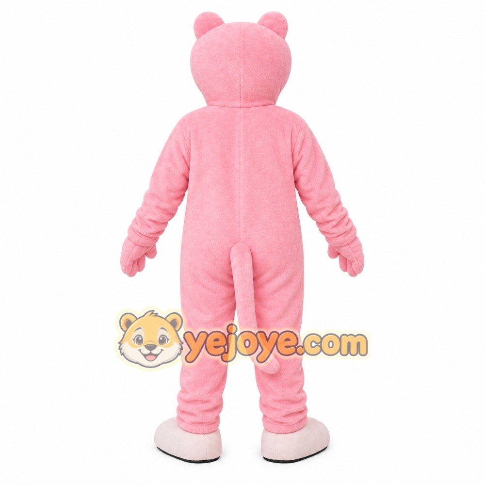 Pink Panther Mascot Costume
