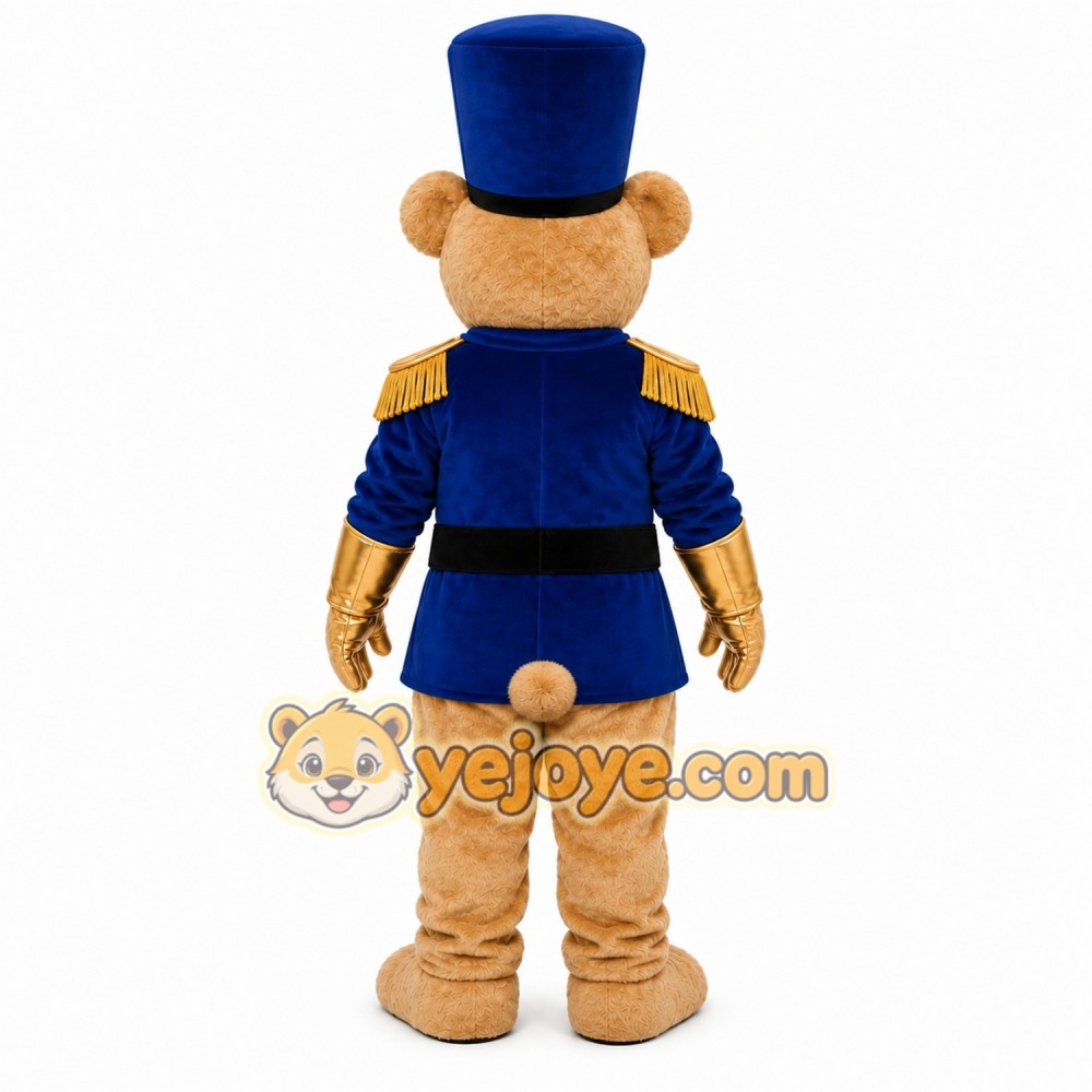 Nutcracker Bear Mascot Costume Nutcracker Bear Mascot Costume
