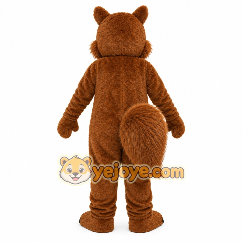 Brown Squirrel Mascot Costume Brown Squirrel Mascot Costume