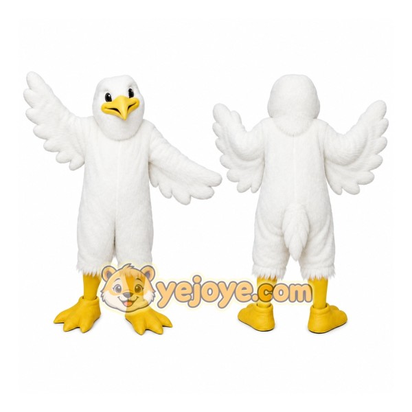 White Eagle Mascot Costume