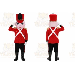 Toy Soldier Mascot Costume