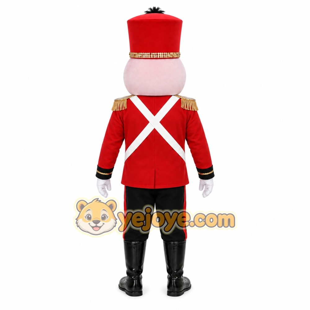 Toy Soldier Mascot Costume Toy Soldier Mascot Costume