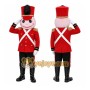 Toy Soldier Mascot Costume