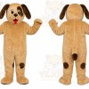 Beige Puppy Mascot Costume