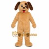 Beige Puppy Mascot Costume Beige Puppy Mascot Costume