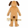 Beige Puppy Mascot Costume Beige Puppy Mascot Costume