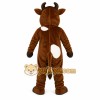 Brown Cow Mascot Costume