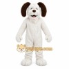White Puppy Mascot Costume White Puppy Mascot Costume