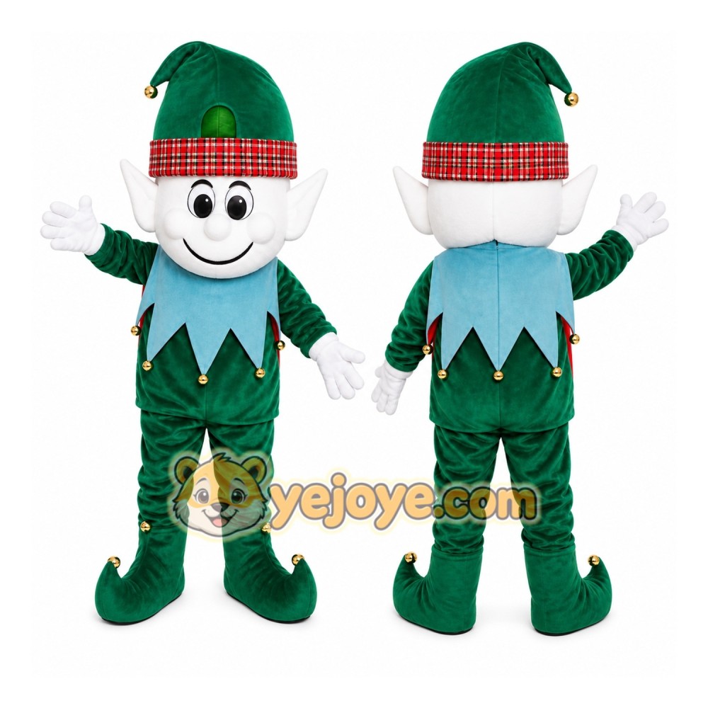 Christmas Elf Mascot Costume