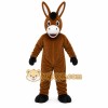 Brown Donkey Mascot Costume Brown Donkey Mascot Costume