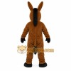 Brown Donkey Mascot Costume Brown Donkey Mascot Costume