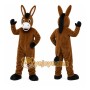Brown Donkey Mascot Costume