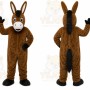 Brown Donkey Mascot Costume