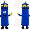 Blue Lighthouse Mascot Costume