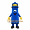 Blue Lighthouse Mascot Costume Blue Lighthouse Mascot Costume