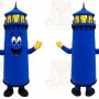 Blue Lighthouse Mascot Costume