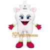 White Tooth Fairy Mascot Costume