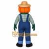 Pumpkin Farmer Mascot Costume Pumpkin Farmer Mascot Costume