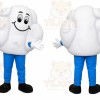Cloud Character Mascot Costume