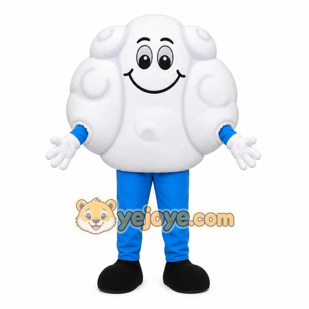 Cloud Character Mascot Costume