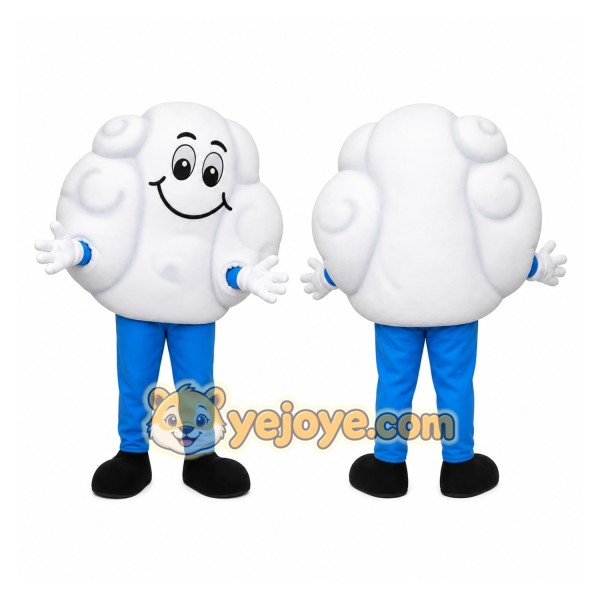 Cloud Character Mascot Costume