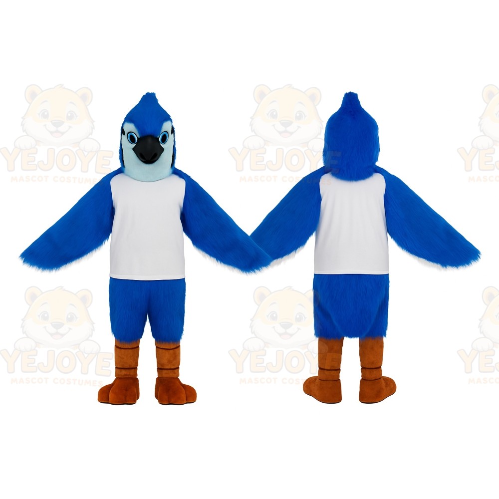 Blue Bird Mascot Costume