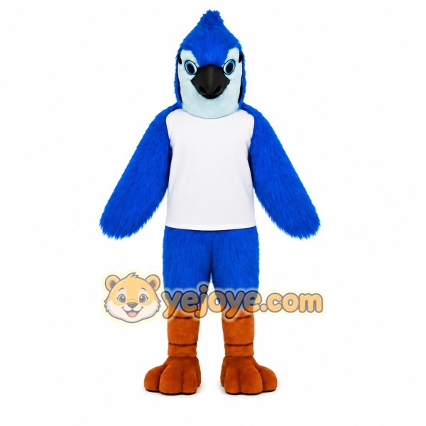 Blue Bird Mascot Costume