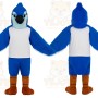 Blue Bird Mascot Costume
