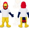 Red Parrot Mascot Costume