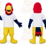 Red Parrot Mascot Costume