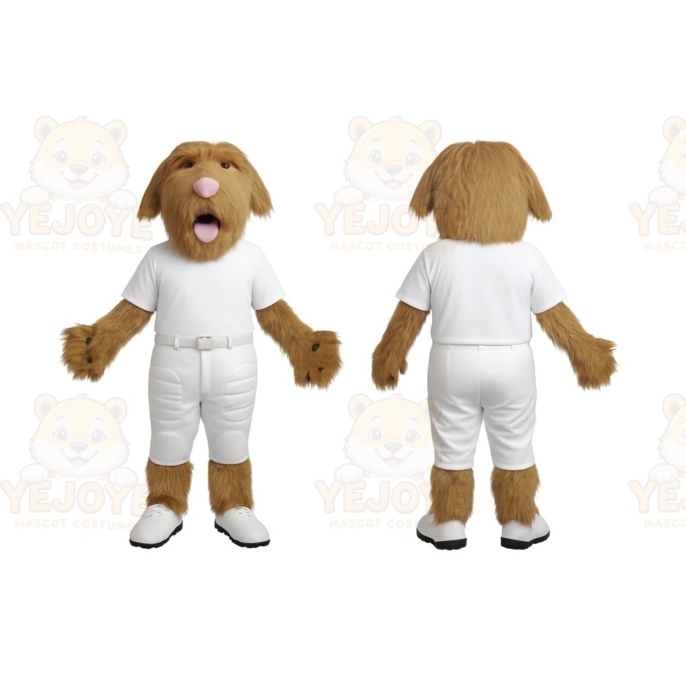 Brown Dog Mascot Costume