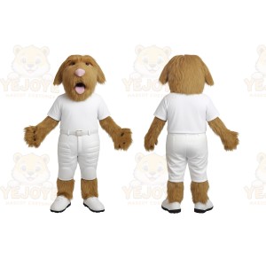 Brown Dog Mascot Costume